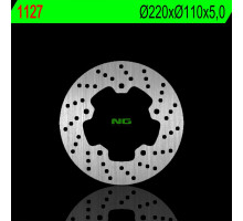 Ng гальмівний диск задній sym 125/200/250/300 05-18 (2250x110x5.0mm) (5x10.5mm)