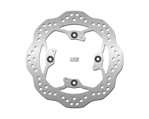 Ng гальмівний диск задній tirumph tiger 800 '17-20 (255x105x6mm) (4x10,5mm) хвиля