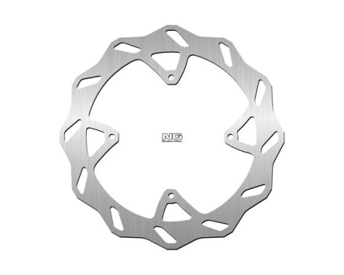Ng гальмівний диск задній tm racing en 125/250/450/530 '04-14 (243x114x4mm) (4x6.5mm) хвиля