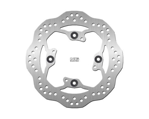 Ng задній гальмівний диск triumph speed triple 1050 '11-17, tiger 800 '10-17 (255x105x6.0mm) (4x10.5mm) хвиля