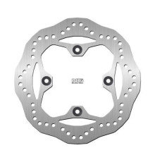 Ng задній гальмівний диск triumph speed triple 1050 '11-17, tiger 800 '10-17 (255x105x6.0mm) (4x10.5mm) хвиля