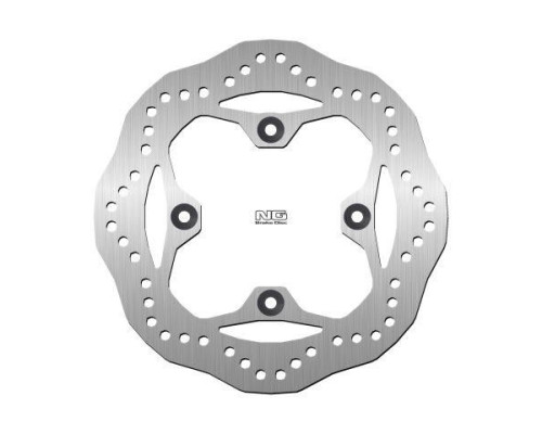Ng задній гальмівний диск triumph speed triple 1050 '11-17, tiger 800 '10-17 (255x105x6.0mm) (4x10.5mm) хвиля