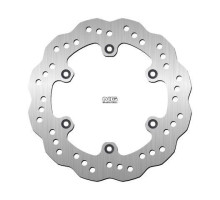 Ng задній гальмівний диск yamaha dt125 '84-07, hrd gs/mc 125/250 '94-96 (220x115x4mm) (6x6.5mm) хвиля