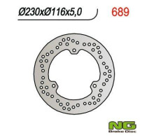 Ng задній гальмівний диск yamaha majesЗАДНІ250 00-08/ mbk / italjet (230x116x5) (3x8,5mm)