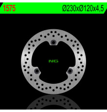 Ng гальмівний диск задній yamaha nmax 125 15-22 (abs) (230x120x4.5mm) (3x10.5mm)