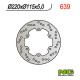 Ng гальмівний диск задній yamaha r6 99-02, r1 98-03 (220x115x5)