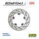 Ng задній гальмівний диск yamaha tzr 50r 03-15 (220x102x4) 5 отворів діам.6.5
