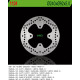 Гальмівний диск задній yamaha x-ciЗАДНІ125 08-12, 250 07-17, x-max 125/250 05-09 (240x92x5) (4x8,5mm)