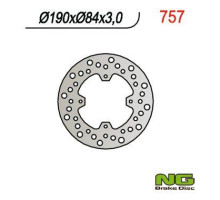 Ng задній гальмівний диск yamaha yz 80/85 '93-'22 (190x84x3),x-max 125 '14-'20