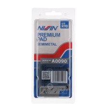 Гальмівні колодки nissin 2024/10 kh104 premium semi-metallic (ece r90) (made in japan) (2p-209ns)