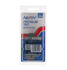 Гальмівні колодки nissin 2024/10 kh121 premium напівметалічні (ece r90) (made in japan) (2p-216ns)