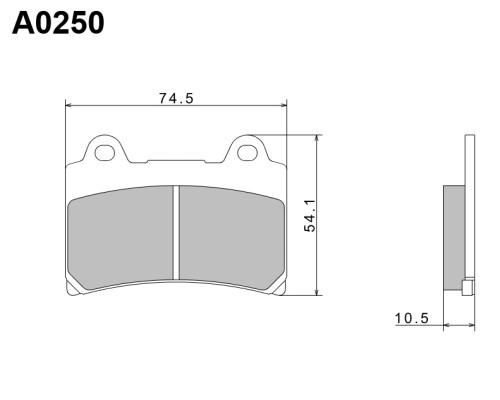 Гальмівні колодки nissin 2024/10 kh123 premium напівметалічні (ece r90) (made in japan) (2p-228ns)