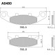 Гальмівні колодки nissin 2024/10 kh129 premium напівметалічні (ece r90) (made in japan) (2p-252ns)