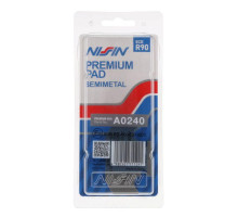 Гальмівні колодки nissin 2024/10 kh152 premium напівметалічні (ece r90) (made in japan) (2p-227ns)