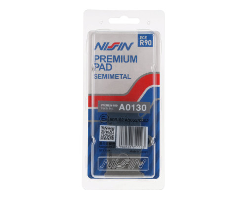 Гальмівні колодки nissin 2024/10 kh158 premium напівметалічні (ece r90) (made in japan) (2p-214ns)