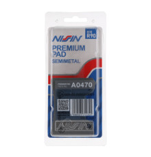 Гальмівні колодки nissin 2024/10 kh160 premium semi-metallic (ece r90) (made in japan) (2p-251ns)