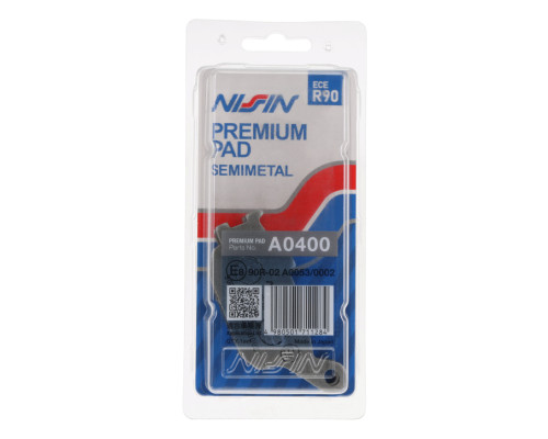 Гальмівні колодки nissin 2024/10 kh174 преміум напівметалічні (ece r90) (made in japan) (2p-244ns)