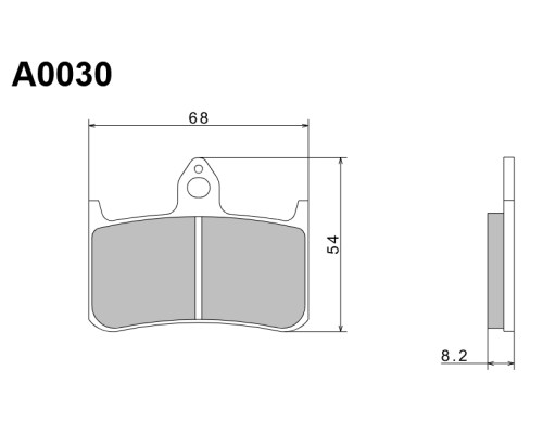 Гальмівні колодки nissin 2024/10 kh187 premium напівметалічні (ece r90) (made in japan) (2p-203ns)
