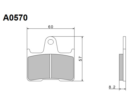 Гальмівні колодки nissin 2024/10 kh254 преміум напівметалічні (ece r90) (made in japan) (2p-264ns)