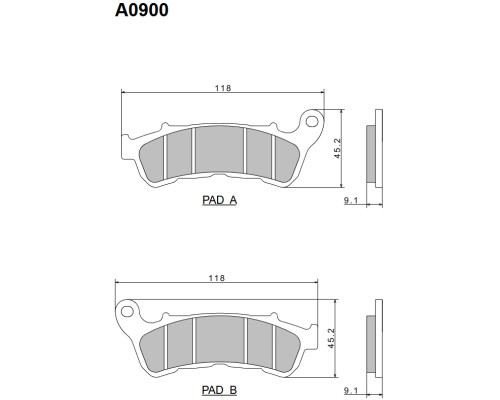 Гальмівні колодки nissin 2024/10 kh388 premium semi-metallic (ece r90) (made in japan) (2p-308ns)