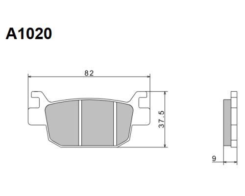 Гальмівні колодки nissin 2024/10 kh415 premium напівметалічні (ece r90) (made in japan) (2p-334ns)