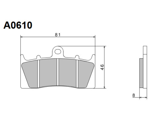 Гальмівні колодки nissin 2024/10 kh613 premium semi-metallic (ece r90) (made in japan) (2p-268ns)