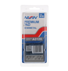 Гальмівні колодки nissin 2024/10 kh63 / kh161 преміум напівметалічні (ece r90) (made in japan) (2p-213ns)