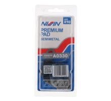 Гальмівні колодки nissin 2024/10 kh67 premium semi-metallic (ece r90) (made in japan) (2p-236ns)