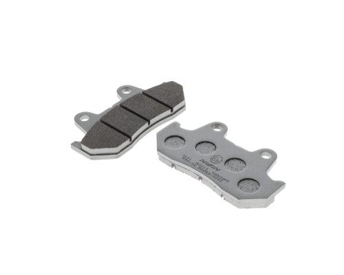 Гальмівні колодки nissin 2024/10 kh69/2 premium semi-metallic (ece r90) (made in japan) (2p-242ns)