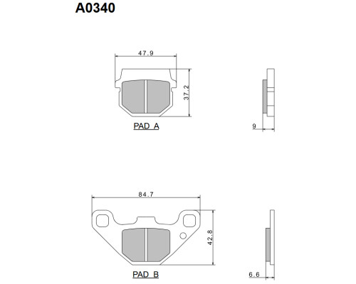 Гальмівні колодки nissin 2024/10 kh83 premium semi-metallic (ece r90) (made in japan) (2p-237ns)