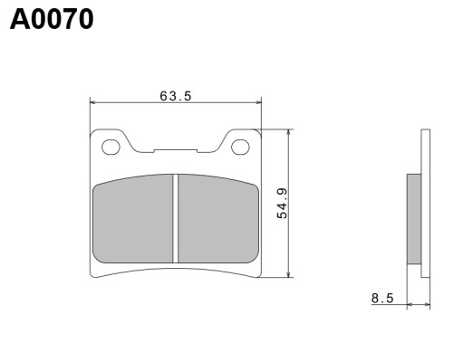 Гальмівні колодки nissin 2024/10 kh88 premium semi-metallic (ece r90) (made in japan) (2p-207ns)