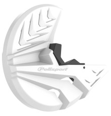 ПРОДАЖ POLISPORT ЗАЩИТА ПЕРЕДНЬОГО ГАЛЬМІВНОГО ДИСКА (З НИЖНЮ ЗАЩИТОЮ АМОРТИЗАТОРА В КОМПЛЕКТІ, КОМПЛЕКТ ДЛЯ ДВОХ СТОРОН) KTM SX/SXF/XC/XC-F '15-'23; EXC/EXC-F '16-'23; HUSQVARNA TC/FC/TE/FE '15-'23; SHERCO '18-'23; ГАЗ ГАЗ