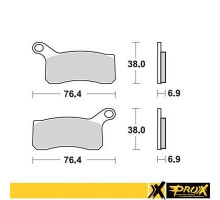 Гальмівні колодки prox kh462 ktm 450/505/525 sx/xc atv '08-12 передні