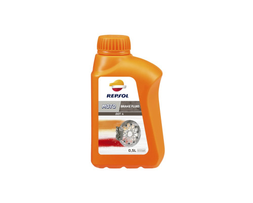 REPSOL BRAKE FLUID MOTO DOT 4 BRAKE FLUID 500 МЛ (ЗАМІНА RP713A56) (24)