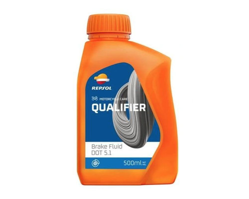 REPSOL BRAKE FLUID QUALIFIER BRAKE FLUID 5.1 500 МЛ (24) (ЗАМІНЯЄ RP713B56)