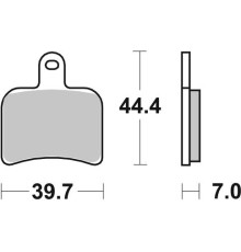 Гальмівні колодки sbs kh272 для гоночних супортів cp4226-2s0 і cp7003-2s0 - під замовлення - bok@olekmotocykle.pl - мінімальне замовлення 6 комплектів