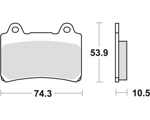 Гальмівні колодки trw lucas kh123 organic yamaha srx 600 88-95, fz 750 89-94, xv 750 92-94, tdm 850 91-96, fj 1200 88-97, xvz 1300 86-01, xv 1600 99-04, передні/задні )