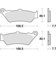Гальмівні колодки trw lucas kh209 kh209/2 organic aprilia pegaso 650 97-10, etv100 caponord 01-09, bmw f 650 / cs / gs / dakar / st 94-08, g 650 08-14, f 700 / 800 / 750 / 850 gs / adv '08 -, r 1200gs / adv 14-18, k 1600 gt / gtl '11-, перед/зад