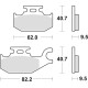 Гальмівні колодки trw lucas kh307 sinter offroad can-am outlander 500 07-12 ds 650 01-07 outlander 650 / 800 07-12, yamaha yfm 400 05-08, yfm 450 03-11, задні
