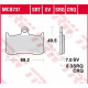 Гальмівні колодки trw lucas kh347 sintered metal racing kawasaki z 800 13-17, z 900 17-21, z 1000 03-06, suzuki gsx 750 17-21, gsx 1300 07-10, indian chief / chief dark horse 14-, roadmaster (виконання для треку) (замін mcb737srq)