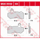 Тормозні колодки trw lucas kh409 sinter street harley-davidson 1130 / 1250 / 1584 / 1690 / 1750 / 1800 / 1870 / 1923 06-21, задні