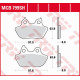 Тормозні колодки trw lucas kh434 sinter street harley davidson 1450 / 1584 / 1800 06-10, задні