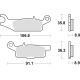 Тормозні колодки trw lucas kh446 sinter offroad yamaha yfm 550 grizzly 09-, yfm 700 grizzly 07-, задні