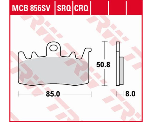 Тормозні колодки trw lucas kh630 sinter street bmw f 800 r 15-, s 1000 xr 17-, r 1200 gs / adv / r / rt 13-18, r-nine t 13-16, r 1250 r 19-, kawasaki h2 20-, triumph tiger explorer 1200 15-, передні