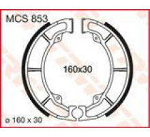 Колодки гальмівні trw lucas (160x30mm) (k705) kawasaki el/gpz/er/z/zl