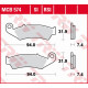 Trw lucas zf гальмівні колодки kh125 organic honda xlr 125r '98-'99, nx 250 '88-'95, xl 250r baja '88-'91, xr 250r '88-'95, xr 600r '88-'99 передні