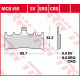 Тормозні колодки trw lucas zf kh188 sinter track kawasaki zx-6r/zx-7r '96-'02, zx-9r '96-'01, zrx 1100 '96-'00, zrx 1200 '01-'06, zx-12r '00-'03, suzuki gsx-r 750 '94-'99, gs f 1200 bandit '01-'05, g