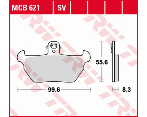 Trw lucas zf тормозні колодки kh407 sinter street bmw r 80r '91-'95, k 1100lt/rs '90-'98 передні