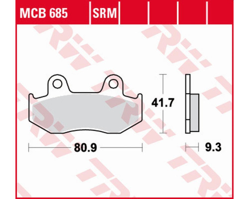 Тормозні колодки trw lucas zf kh411 sinter honda scv 110 lead '08-'09, ch 125 spacy '94-'99, ps 125/150 '06-'13, ses 125/150 '02-'06, передні, suzuki an 250 burgman '98-'99, an 400 burgman '99-'0 2 задні