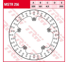 Trw lucas zf передній гальмівний диск bmw f 800r '09-'14, f 800s '08-'10, f 800st '08-'12, s 1000rr '19-, r 1200 hp2 '08-'10